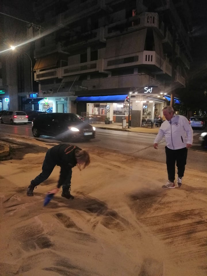 Λάδια και πετρέλαιο στο δρόμο