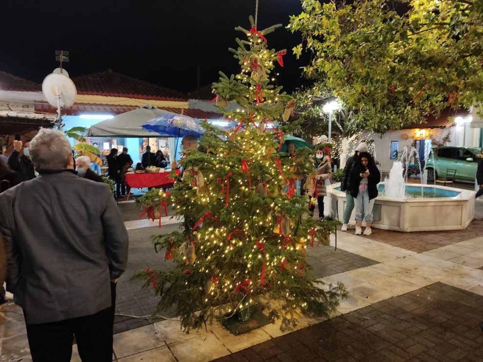 Εκδηλώσεις στις Κοινότητες του Δήμου Καλαμάτας για τη φωταγώγηση των χριστουγεννιάτικων δέντρων