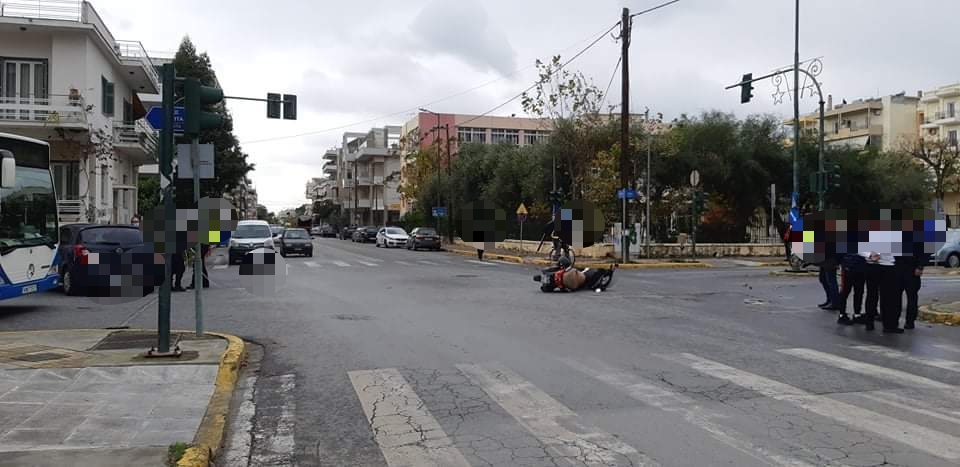 Τροχαίο ατύχημα στην Ακρίτα