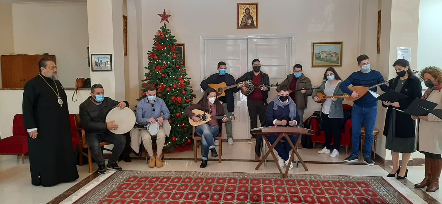 Χριστουγεννιάτικα κάλαντα στον Μητροπολίτη Μεσσηνίας
