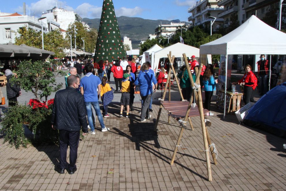 Ο Δήμος Καλαμάτας τίμησε τους εθελοντές με ενημερωτικές δράσεις