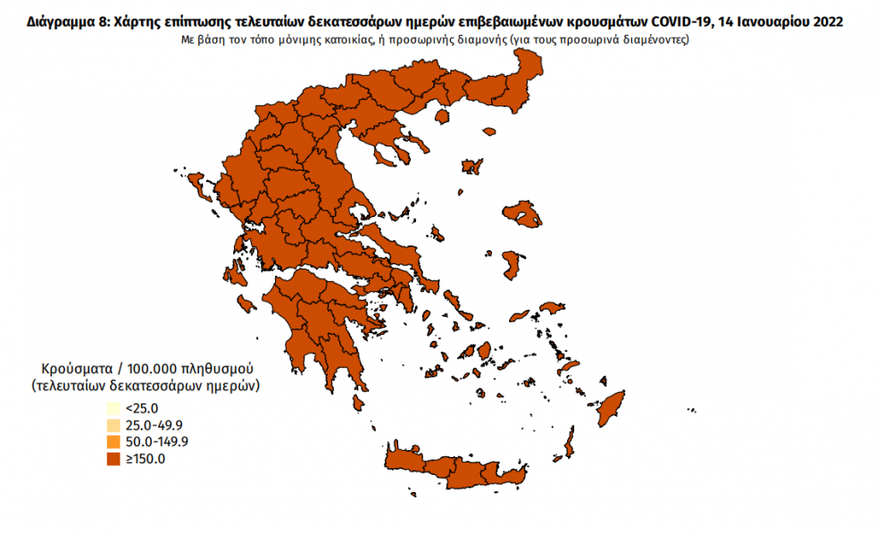 Κορωνοϊός: 19.772 νέα κρούσματα -237 στη Μεσσηνία