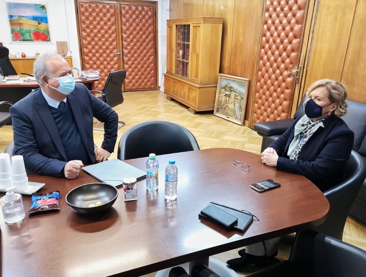 Συνάντηση Λαμπρόπουλου-Γκάγκα: Τέθηκε το πρόβλημα ενίσχυσης των Νοσοκομείων Καλαμάτας και Κυπαρισσίας