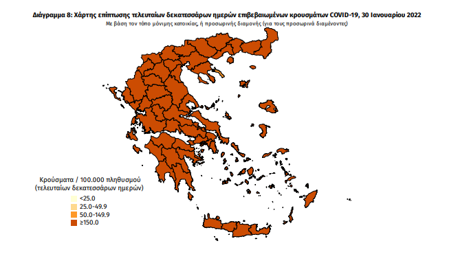 Κορωνοϊός: 175 νέα κρούσματα στη Μεσσηνία – Ένας θάνατος στην Κλινική Covid