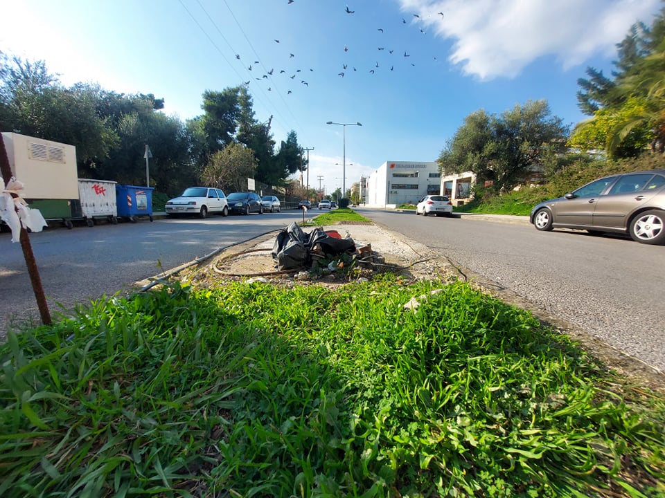 Ακόμα να μπει η κολώνα!