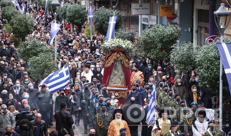 Η Καλαμάτα υποκλίθηκε στην Πολιούχο της Παναγία Υπαπαντή