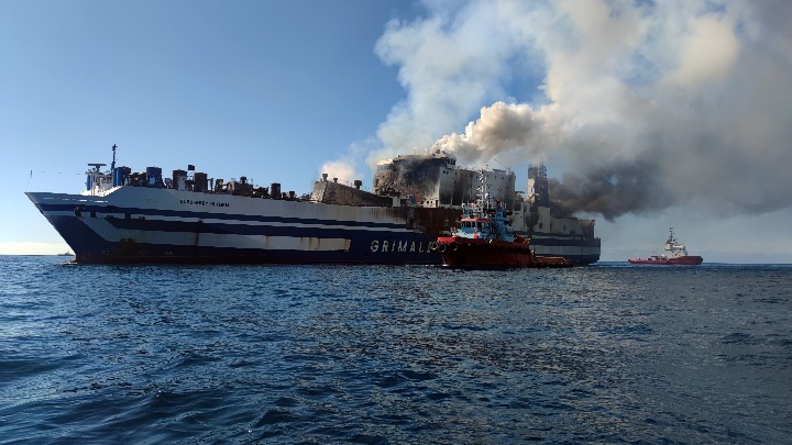 Νέα επιχείρηση εντοπισμού αγνοουμένων από την ΕΜΑΚ στο «Euroferry Olympia»