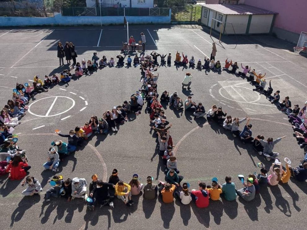 Κυπαρισσία: Μήνυμα ειρήνης από μαθήτριες και μαθητές