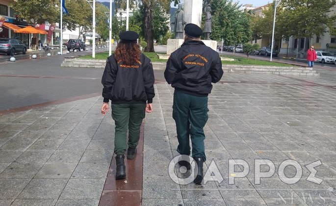 Καλαμάτα: Εντατικοποίηση ελέγχων από υπαλλήλους της Δημοτικής Αστυνομίας