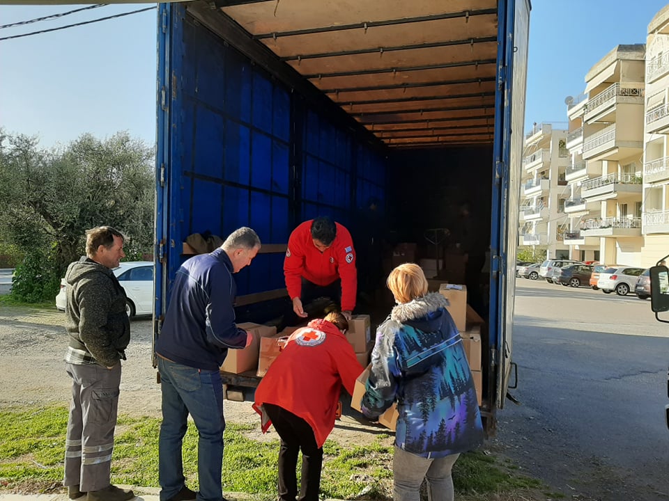 Καλαμάτα: Αναχώρησε η ανθρωπιστική βοήθεια για την Ουκρανία