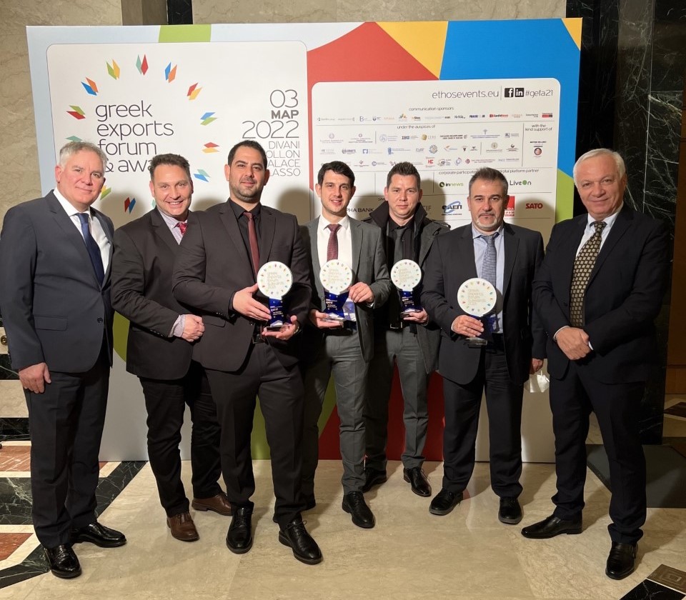 Τέσσερα χρυσά βραβεία για τον όμιλο ISOMAT στα Greek Exports Forum & Awards 2021
