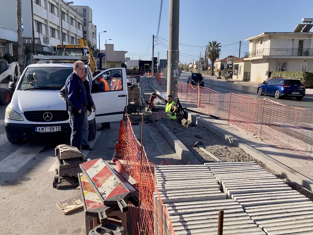 Ολοκληρώνεται το έργο  διάβασης στον ΟΑΕΔ Ασπροχώματος