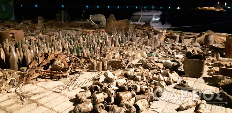 Καλαμάτα: Σταθμός Συλλογής Θαλάσσιων Απορριμμάτων στο λιμάνι