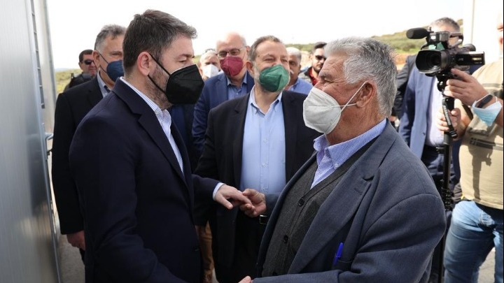Περιοδεία στο Αρκαλοχώρι πραγματοποιεί ο πρόεδρος του Κινήματος Αλλαγής Νίκος Ανδρουλάκης