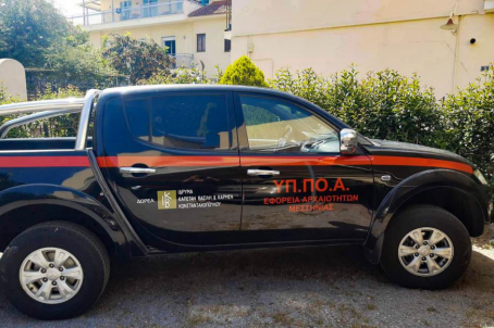 ΕΦΑ Μεσσηνίας: Δωρεά αγροτικού υπηρεσιακού οχήματος 4Χ4 από το Ίδρυμα Καπετάν Βασίλη