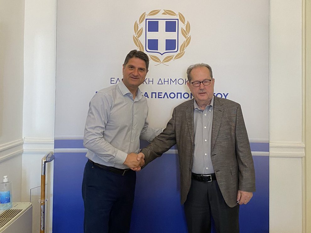 Συνάντηση εργασίας περιφερειάρχη Πελοποννήσου με δήμαρχο Μεσσήνης