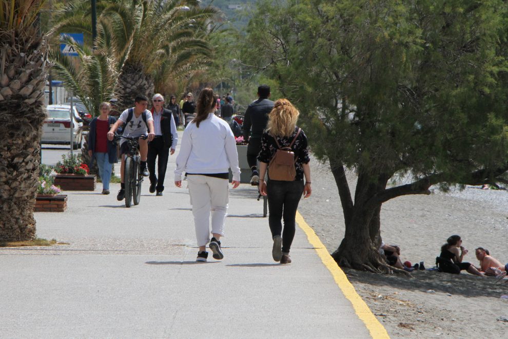 Πρωτομαγιά στην παραλία της Καλαμάτας