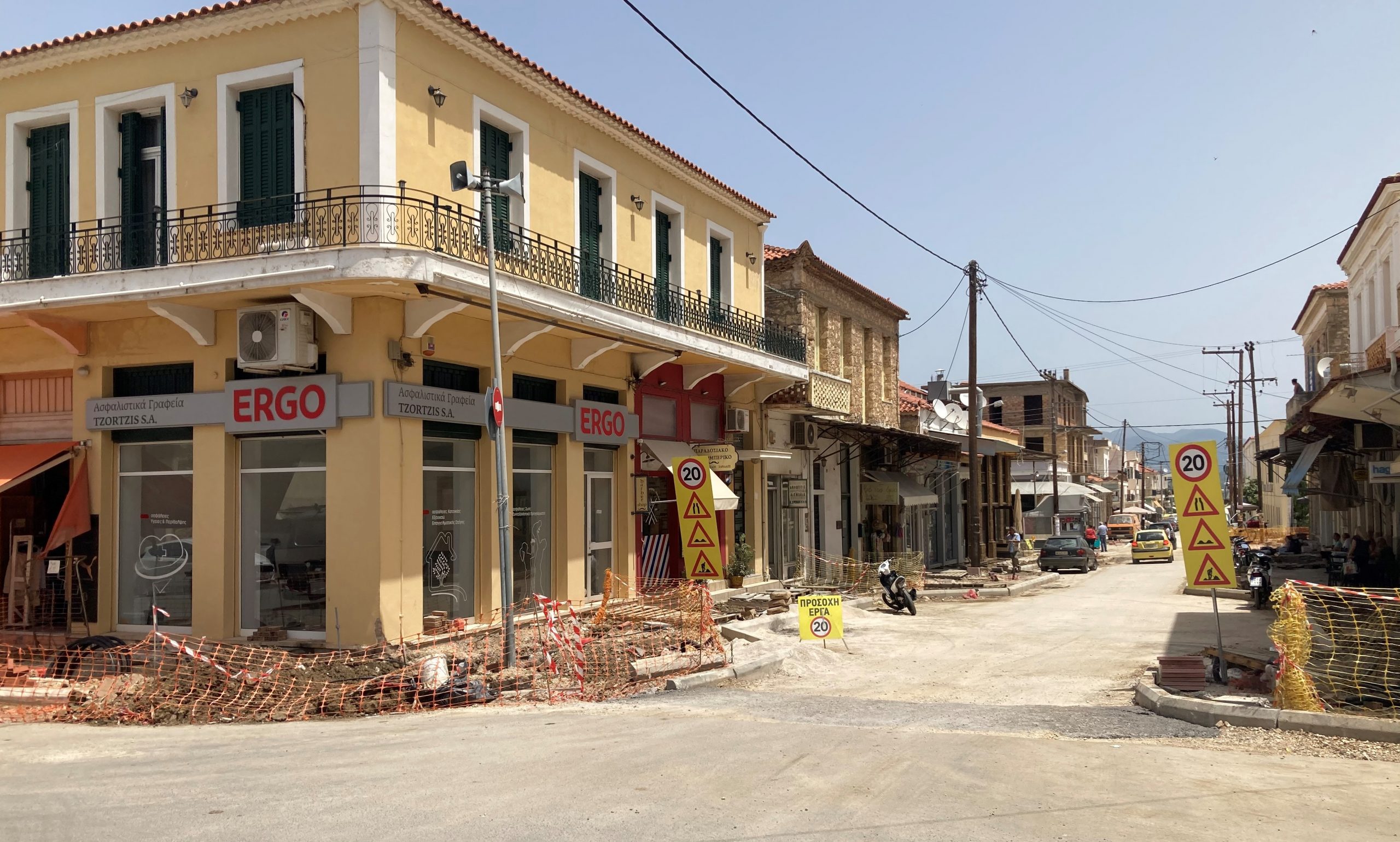 Έγκριση ανάθεσης σύμβασης  υπογειοποίησης καλωδίων στην Κυπαρισσία