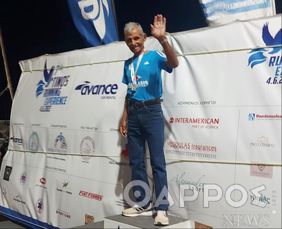 Νέο ρεκόρ στην Τήνο έκανε ο 90χρονος Παναγιώτης Δούσης