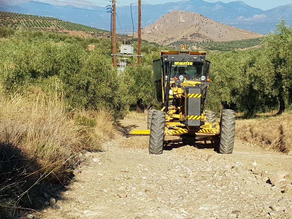 Δήμος Μεσσήνης: Εργασίες ασφαλτόστρωσης ύψους 1,5 εκατ. ευρώ σε αγροτικούς δρόμους