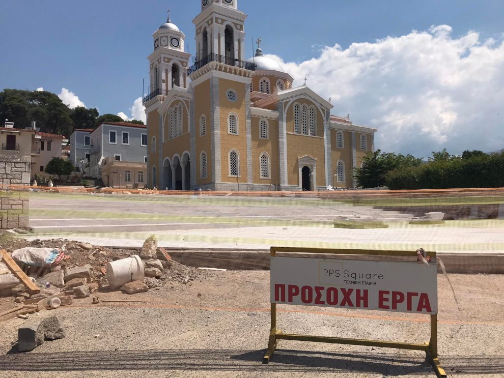 Μέχρι τέλος Οκτωβρίου  η ανάπλαση της Υπαπαντής