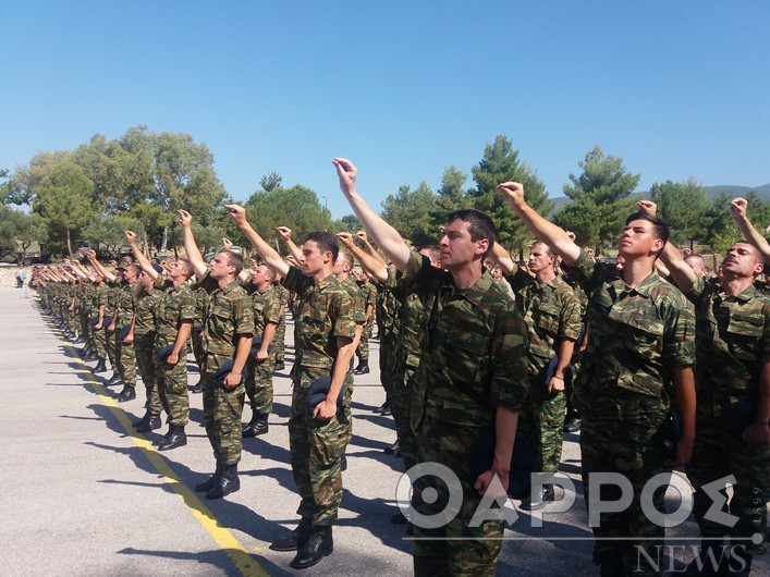 Με 800 οπλίτες επαναλειτουργεί το Κέντρο Νεοσυλλέκτων Καλαμάτας