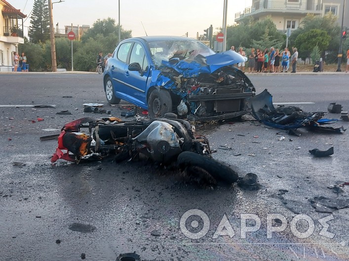 Θανατηφόρο τροχαίο στον περιμετρικό της Καλαμάτας