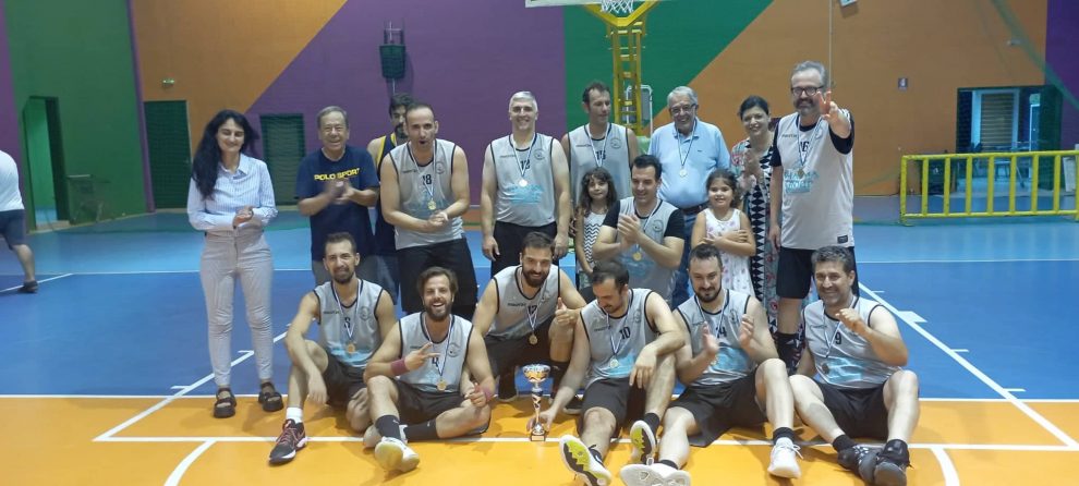 Η ομάδα των Υγειονομικών κατέκτησε τον τίτλο στο πρωτάθλημα μπάσκετ Μαζικού Αθλητισμού