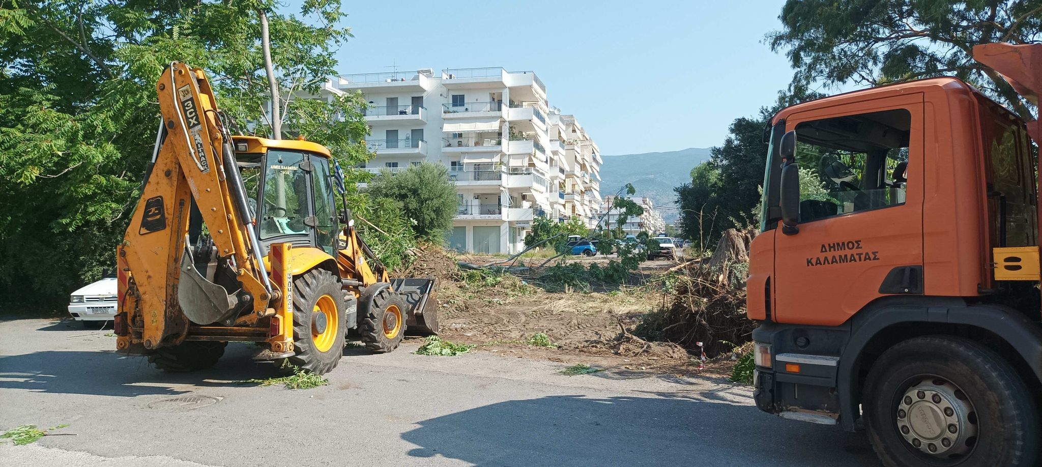 Εργασίες διάνοιξης της Ψαρών