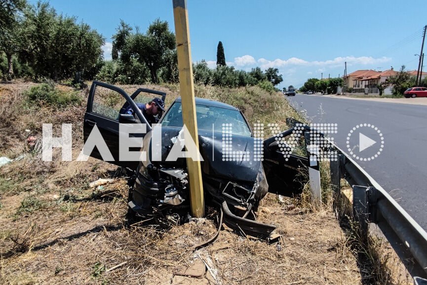 Τροχαίο στην Ε.Ο. Κυπαρισσίας – Πύργου