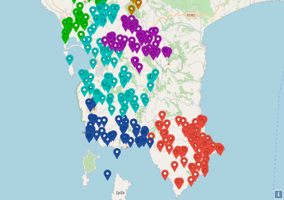 Μανιατάκειο Ίδρυμα -Δήμος Πύλου-Νέστορος : Ψηφιακός Διαδραστικός Χάρτης Απεικόνισης Ναών και Τόπων Λατρείας του