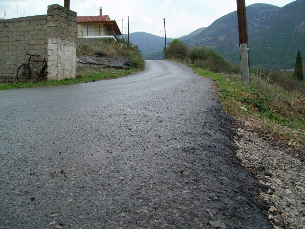 Έργα υποδομής στο τμήμα  Διαβολίτσι- Κάτω Μέλπεια- Διμάνδρα