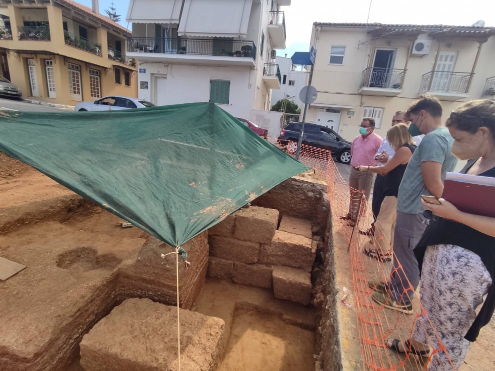 Εξελίσσεται η αρχαιολογική έρευνα  στην περιοχή της πλατείας Υπαπαντής