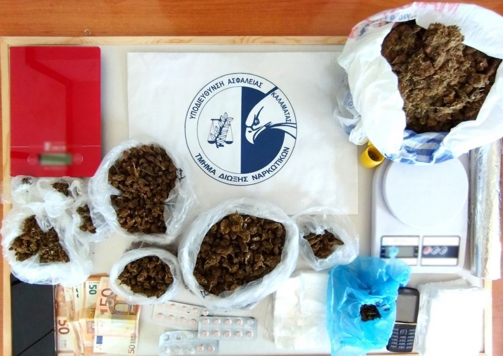 Νέα επιχείρηση της Δίωξης Ναρκωτικών Καλαμάτας στην Αττική – Συνελήφθησαν δύο άτομα