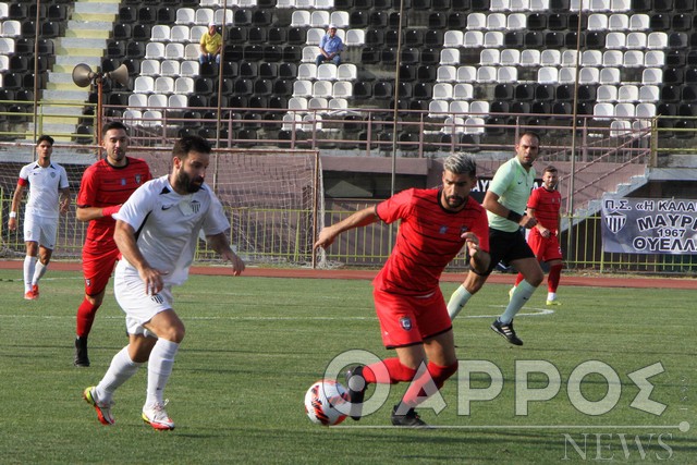 Ισόπαλο 1-1 το φιλικό της Καλαμάτας με την Παναχαϊκή