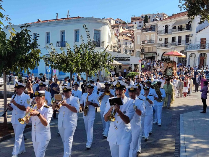 Πύλος: Λαμπρός ο εορτασμός της Παναγίας Μυρτιδιώτισσας