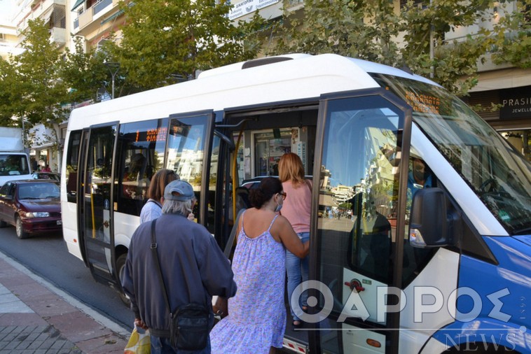 Αστικό ΚΤΕΛ: Τα μικρά λεωφορεία στους δρόμους της Καλαμάτας