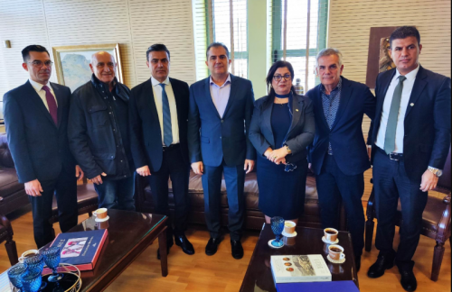 Στο Δημαρχείο Καλαμάτας η υπουργός Τουρισμού του Κουρδιστάν
