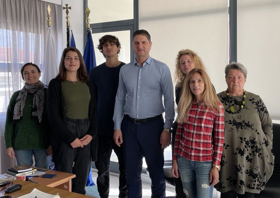 Δήμος Μεσσήνης: Επίσκεψη εθελοντών της δράσης  «Καλλιεργώ το μέλλον» στο δήμαρχο