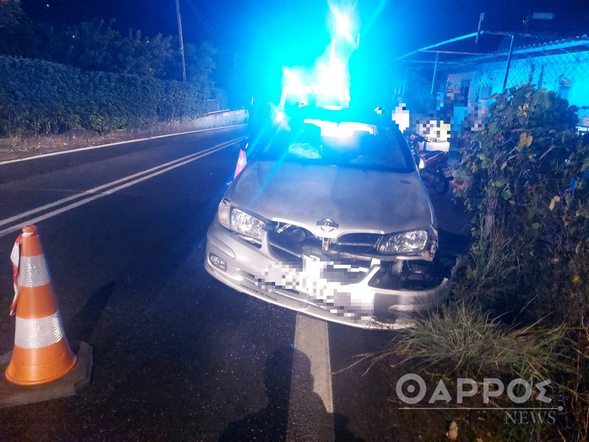 Σφοδρή σύγκρουση οχημάτων στον Αλμυρό