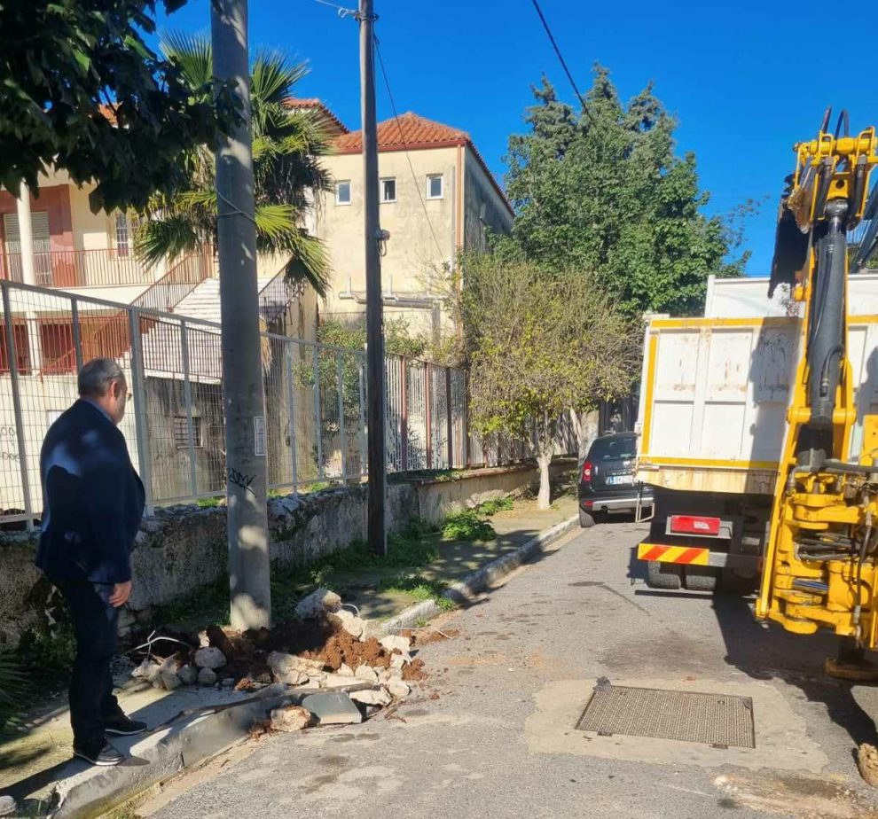 Υπογειοποίηση δικτύου  ομβρίων υδάτων Γαργαλιάνων