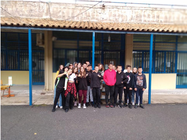5ο Γυμνάσιο Καλαμάτας: Φιλοξενία Ισπανίδας καθηγήτριας