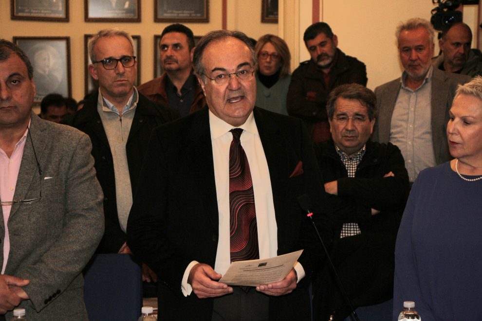 Ο Βασίλης Κοσμόπουλος ανακοίνωσε ότι δεν θα είναι και πάλι υποψήφιος