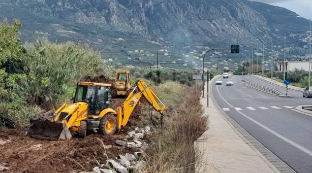 Εξελίσσονται τα έργα διευθέτησης  στα ρέματα Κερεζένια και Πολιτέικο Ι & ΙΙ