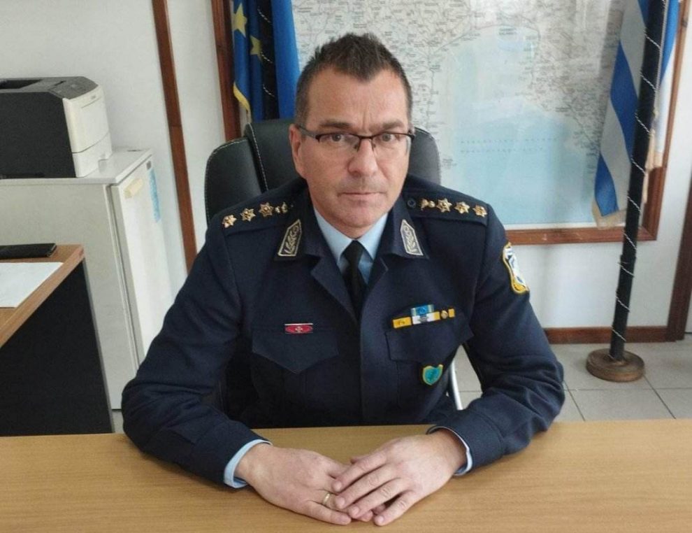 O Δημήτρης Ροΐδης Αστυνομικός Διευθυντής Μεσσηνίας