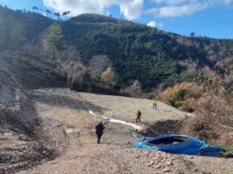 Απρόσμενα γεωλογικά φαινόμενα καθυστερούν την αποκατάσταση των κατολισθήσεων στην Αρτεμισία