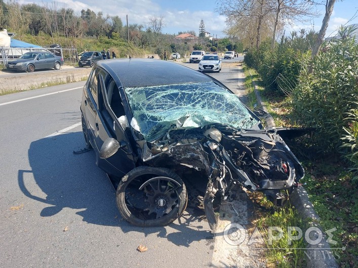 Σοβαρό τροχαίο στη Νέα Είσοδο της Καλαμάτας