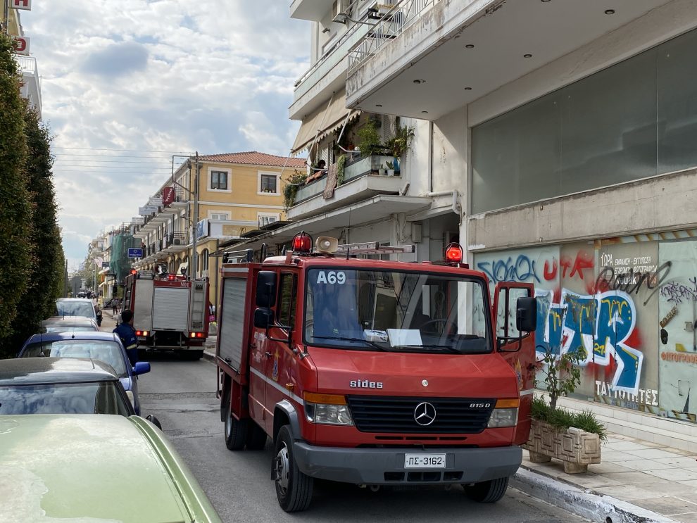 Καλαμάτα: Συναγερμός για φωτιά σε διαμέρισμα στον Άγιο Νικόλαο