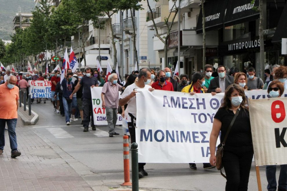 Οι οικοδόμοι συμμετέχουν στην αυριανή απεργία