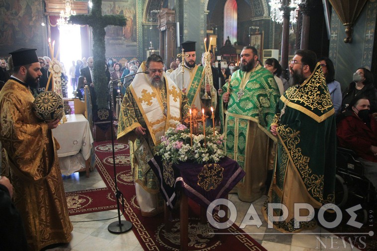 Κυριακή της Σταυροπροσκυνήσεως στην Ι. Μ. Μεσσηνίας